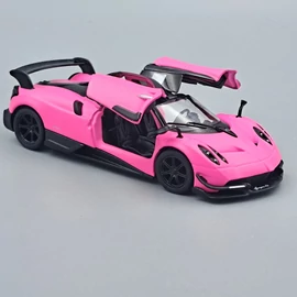 Pagani Huayra BC 2016 sötétrózsaszín Kinsmart kisautó