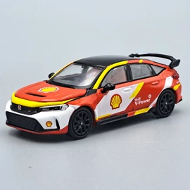Honda Civic Type R FL5 Rally 1:64 PopRace fém modell autó