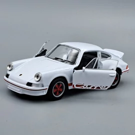 Porsche 911 Carrera RS 1975 fehér Welly retró autó modell