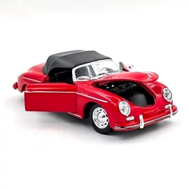  Porsche 356A Speedster 1:24 Welly retró fém autómodell