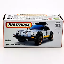 Porsche 911 Rally 1985 1:64 Matchbox