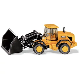 JCB 457 traktor markolóval 1:87 SIKU fém autómodell