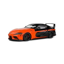 Toyota GR Supra 2024 1:18 Solido narancs modellautó