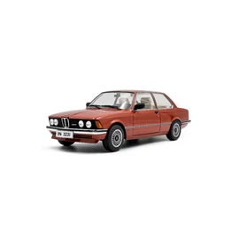 BMW E21 323I 1980 1:18 Solido piros modellautó