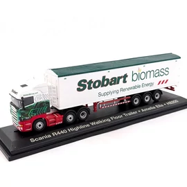 Scania R440 Kamion 1:76 Stobart Atlas teherautó modell