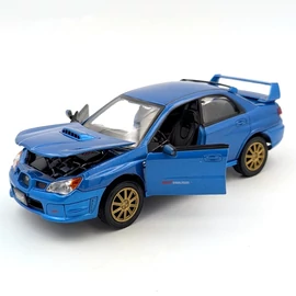 Subaru Impreza WRX STI 1:24 Motor Max fém autó modell