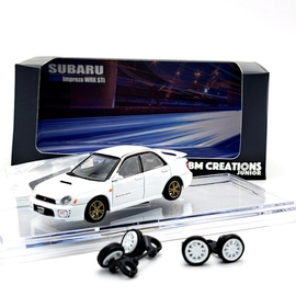 Subaru Impreza WRX STI 2001 1:64 Fehér