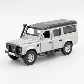 Land Rover Defender110 1:36 ezüst Tayumo játékautó autómodell