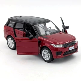 Range rover sport 1:36 tayumo red autó modell, játékautó