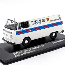 Volkswagen T2 Martini design 1:43 fehér Minichamps