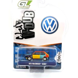 Volkswagen Rabbit Harlequin 1975 1:64 retró kisautó Geenlight