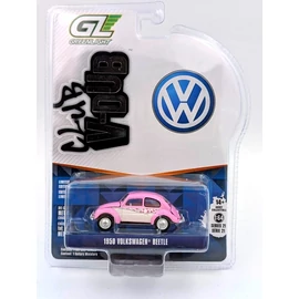 Volkswagen Beetle 1950 1:64 rózsaszín Greenlight kisautó modell