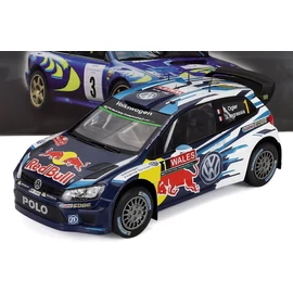 Volkswagen Polo 1:18 Ogier-Ingrassia #1 Edicola rally autómodell