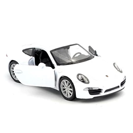 Porsche 911 Carrera S fehér Welly modellautó játékautó