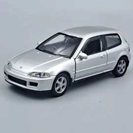 Honda Civic Welly Modellautó ezüst