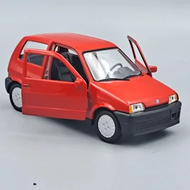 Fiat Cinquecento Welly modellautó piros