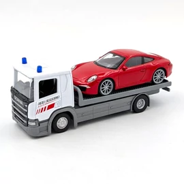 Scania P320 Auto Trailer + Porsche 911 játékautó