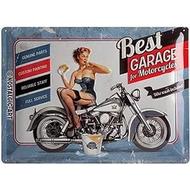 Nostalgic Art fém tábla Best Garage autós ajándék