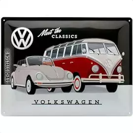 Nostalgic Art fém tábla Volkswagen Duo autós ajándék