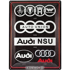 Nostalgic Art fém tábla Audi logo
