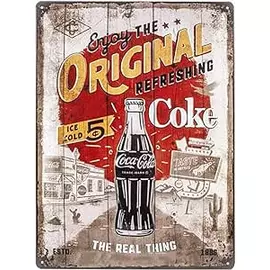 Nostalgic Art fém tábla Coca Cola ajándék