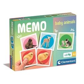 Állatos memóriajáték 48 db Clementoni