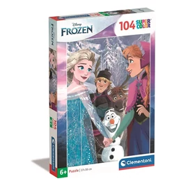 Jégvarázs puzzle Disney 104 db gyerekjáték