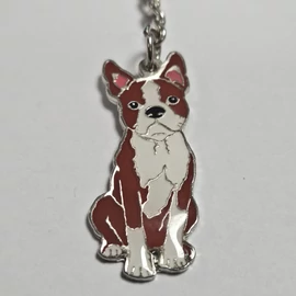 Kutyás Kulcstartó - Boston Terrier
