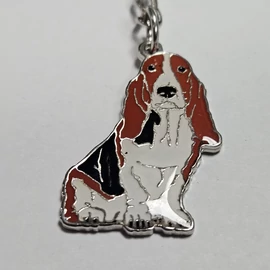 Kutyás Kulcstartó - Baset Hound