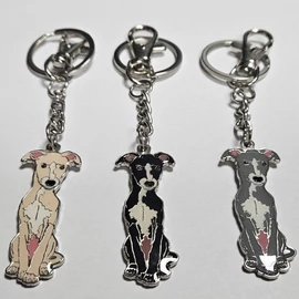 Kutyás Kulcstartó - Whippet
