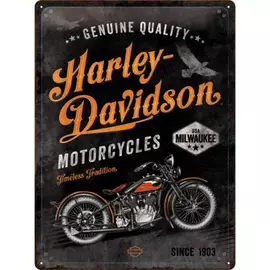 Nostalgic Art fém tábla Harley Motor