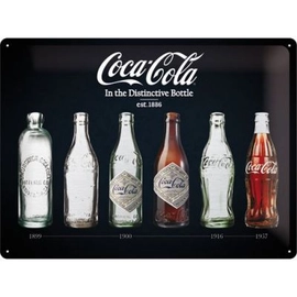 Nostalgic Art fém tábla Coca-Cola üvegek