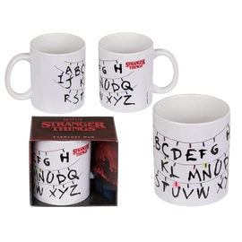 Stranger Things karácsonyi izzós bögre