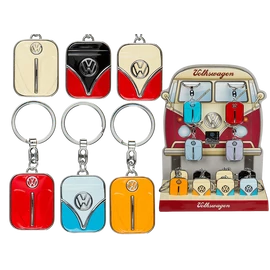 Volkswagen T1 retró fém kulcstartó