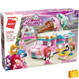 Cherry Mew fagyis autó építőjáték QMAN