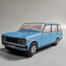 Plüss Lada 2104 Kombi kék