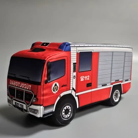 Plüss Mercedes-Benz Atego tűzoltó