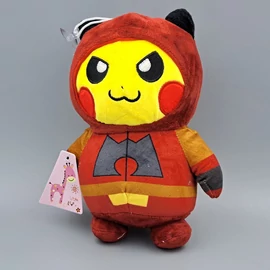 Plüss Pikachu Team Magma Costume
