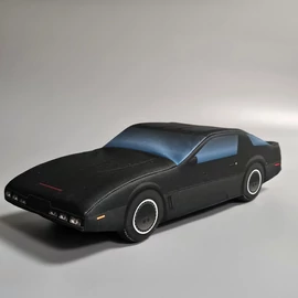 Plüss Pontiac Knight Rider autó K.I.T.T