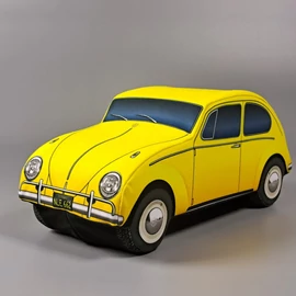 Plüss Volkswagen Beetle 1963 sárga
