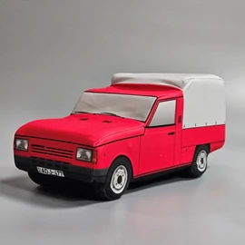 Plüss Wartburg 1.3 Trans piros