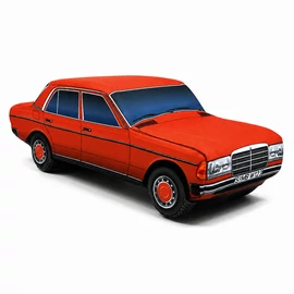 Plüss Mercedes-Benz W123 Piros