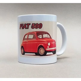 Retró Bögre - Fiat 500