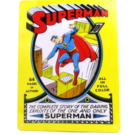 Superman Fémtábla 24x18 cm