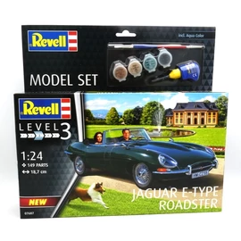 Revell 67687-Jaguar E-Type Roadster 1:24