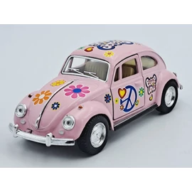 Volkswagen Beetle Púder Virágos Pink