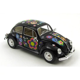 VW Classic Bogár 1967 virágos 1:24 játékautó