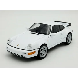 Porsche 911 (964) Turbo 1:24 Fehér Modell Autó