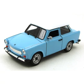 Trabant 601 1:24 fehér tetős fémautó 1