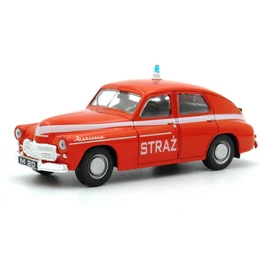 Warsawa M20 Tűzoltó 1:43 Modellautó